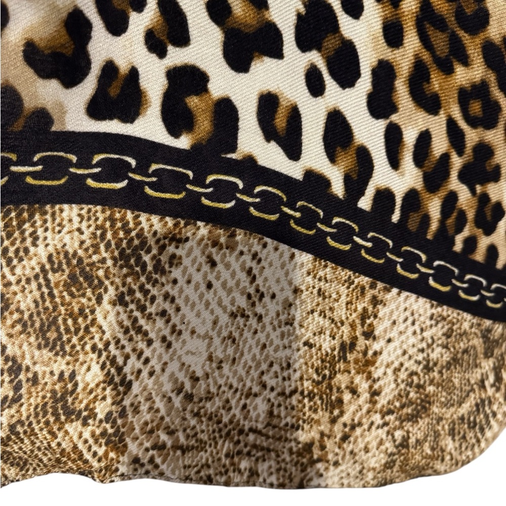 Chico's Animal Print Open Front Ruana/Kimono/Topper OSFA #6 - Picture 3 of 7
